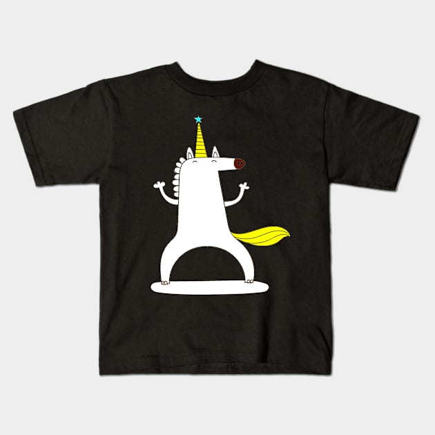 GDancing Unicorn Graphic Design. Kids T-Shirt by A -not so store- Store